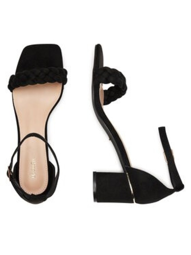 DeeZee Sandały EA2338-1 Czarny