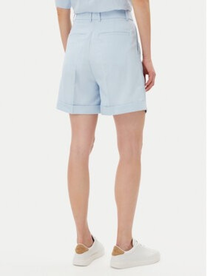 Tommy Hilfiger Szorty materiałowe WW0WW44767 Błękitny Regular Fit