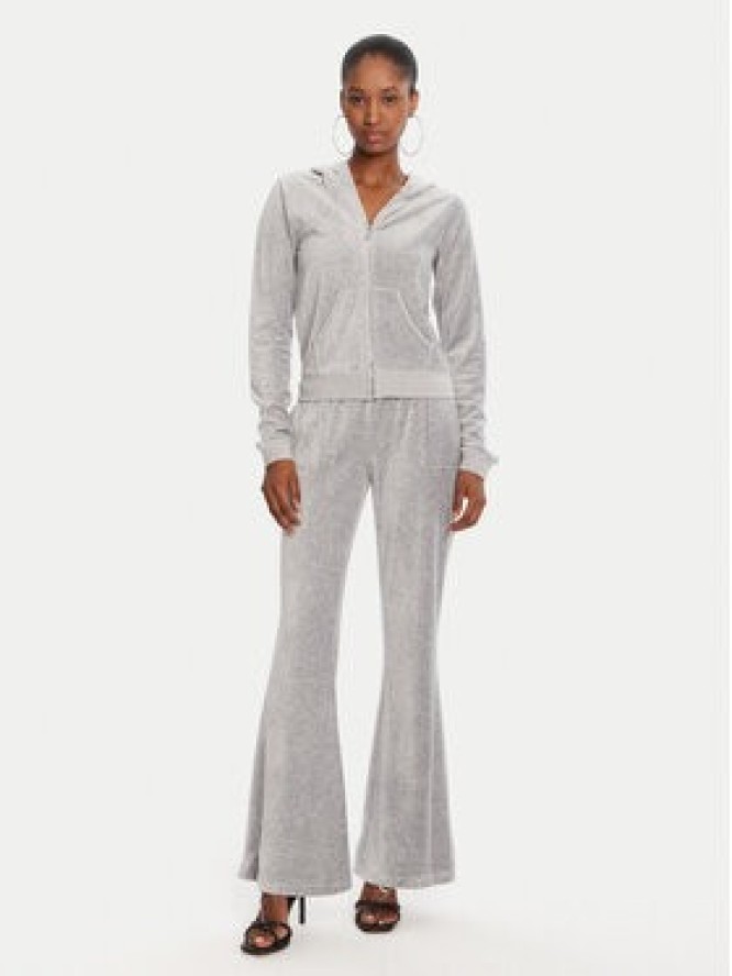 Juicy Couture Spodnie dresowe Caisa JCSEBJ008 Szary Slim Fit
