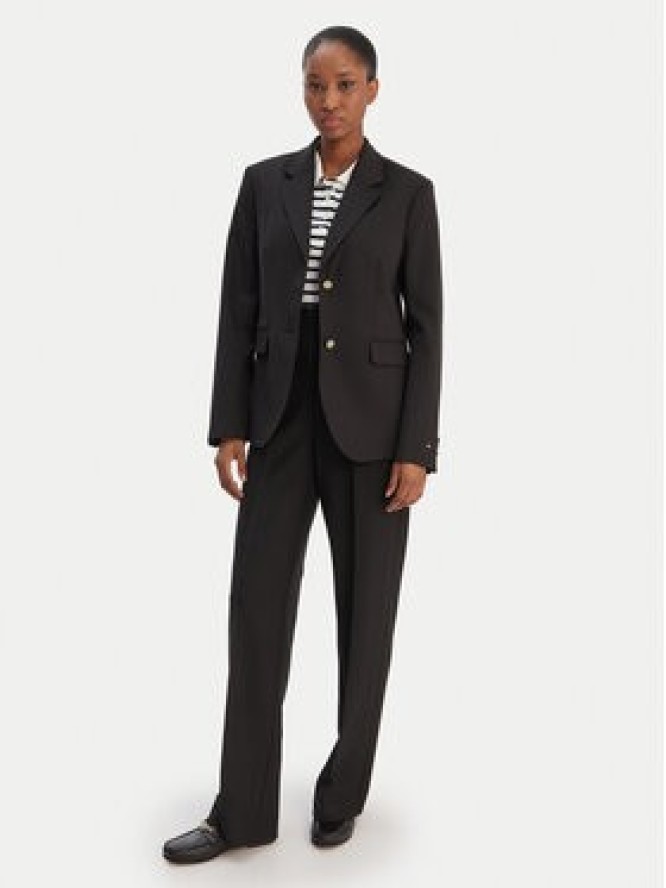 Tommy Hilfiger Marynarka Timeless WW0WW46662 Czarny Regular Fit