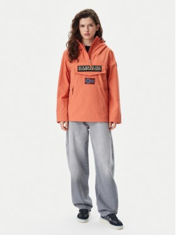 Napapijri Kurtka anorak Rainforest NP0A4G7F Pomarańczowy Regular Fit
