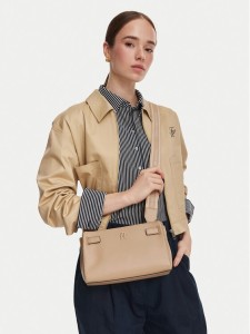 Tommy Hilfiger Torebka Th Joy Crossover AW0AW19065 Beżowy