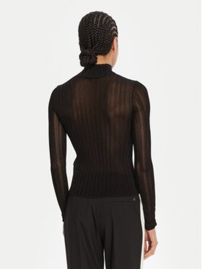 HUGO Sweter Siclamino 50542650 Czarny Slim Fit