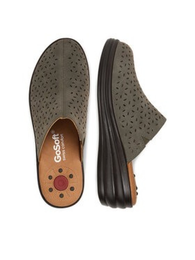 Go Soft Klapki LA3J7701-7 Szary