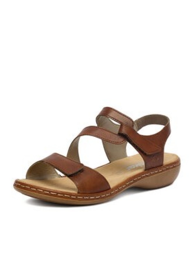 Rieker Sandały CEO-659C7-24 Brązowy