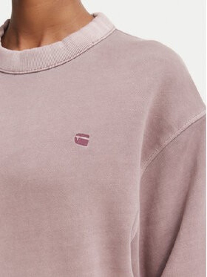 G-Star Bluza Unit D28752-D969 Różowy ciemny Relaxed Fit
