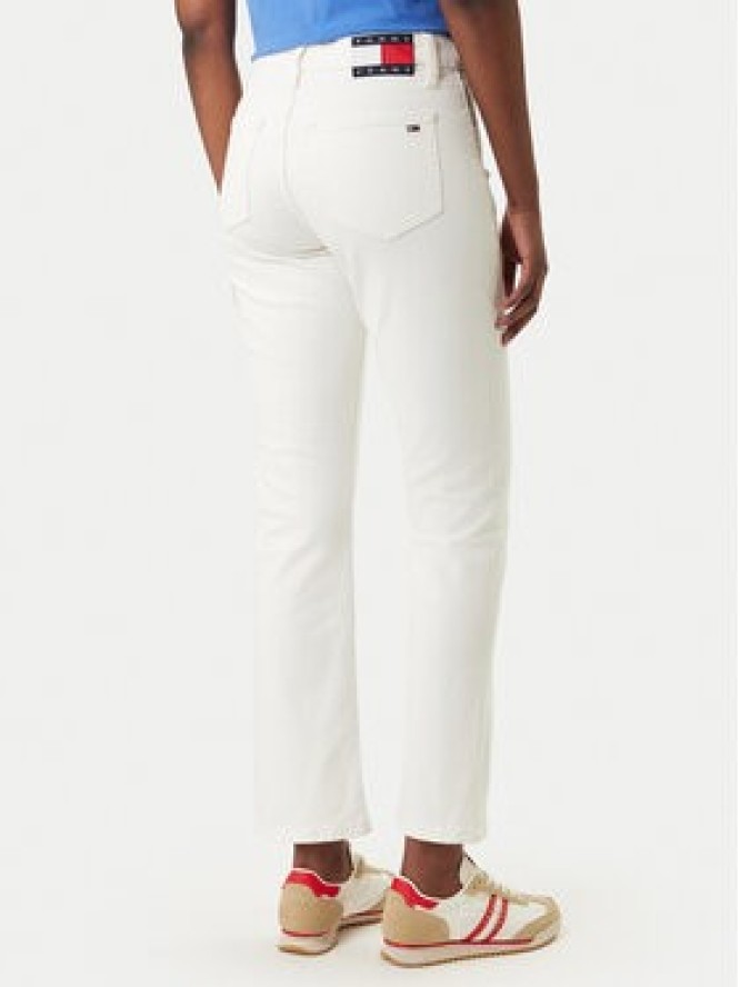 Tommy Jeans Jeansy DW0DW22986 Biały Slim Fit