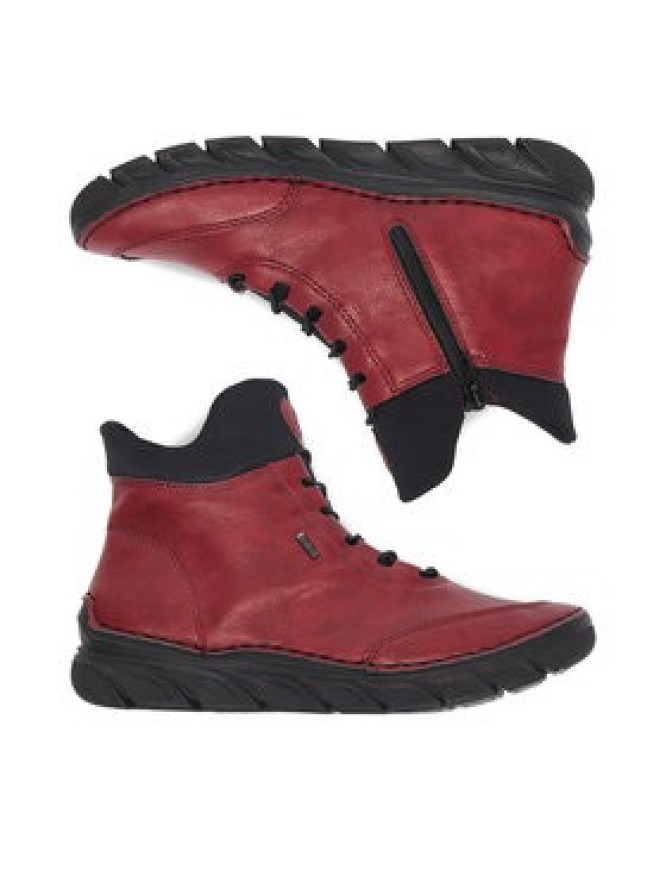 Rieker Botki CEO-55069-35 Czerwony