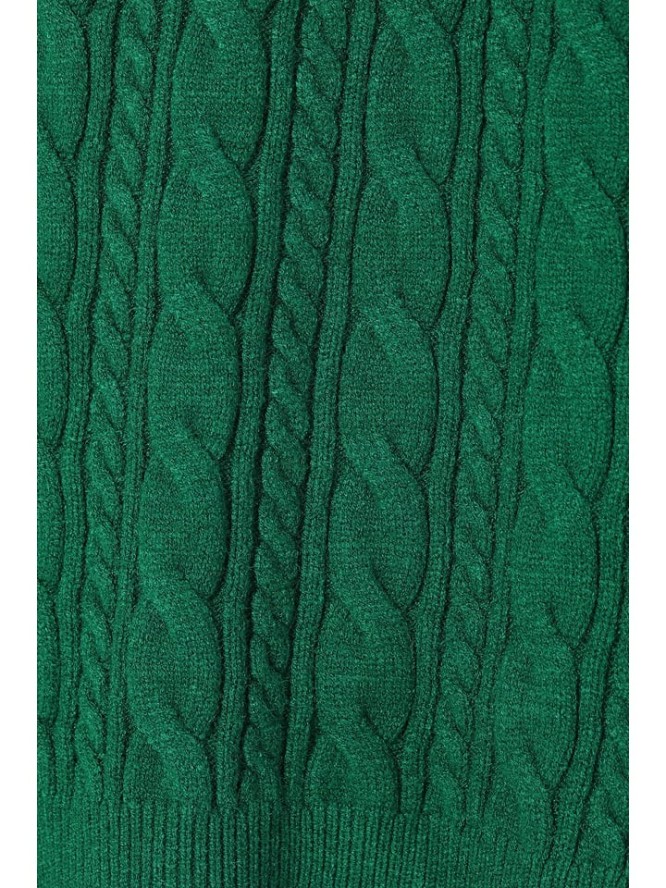 TATUUM Sukienka dzianinowa w kolorze zielonym rozmiar: L
