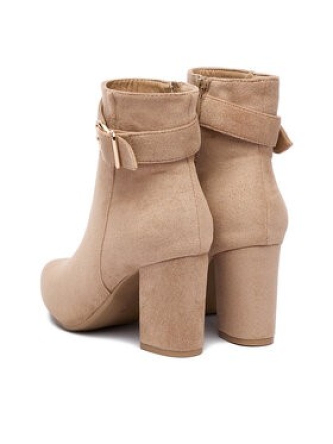 DeeZee Botki HX18052A-61 Beżowy