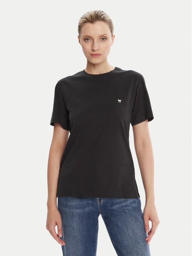 Weekend Max Mara T-Shirt Venaco 2525976021 Czarny Regular Fit