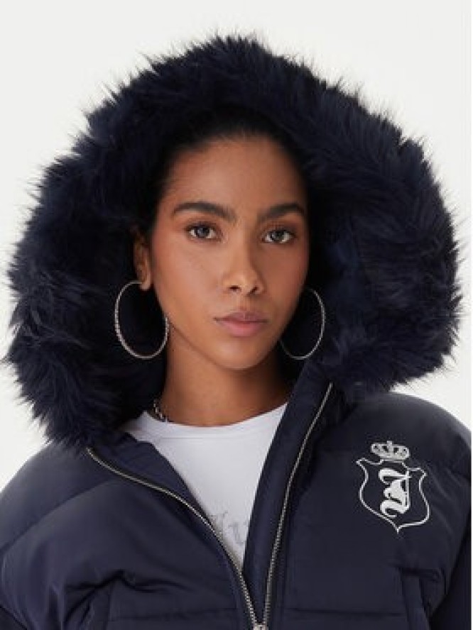 Juicy Couture Kurtka zimowa JCOIJ225557 Granatowy Oversize