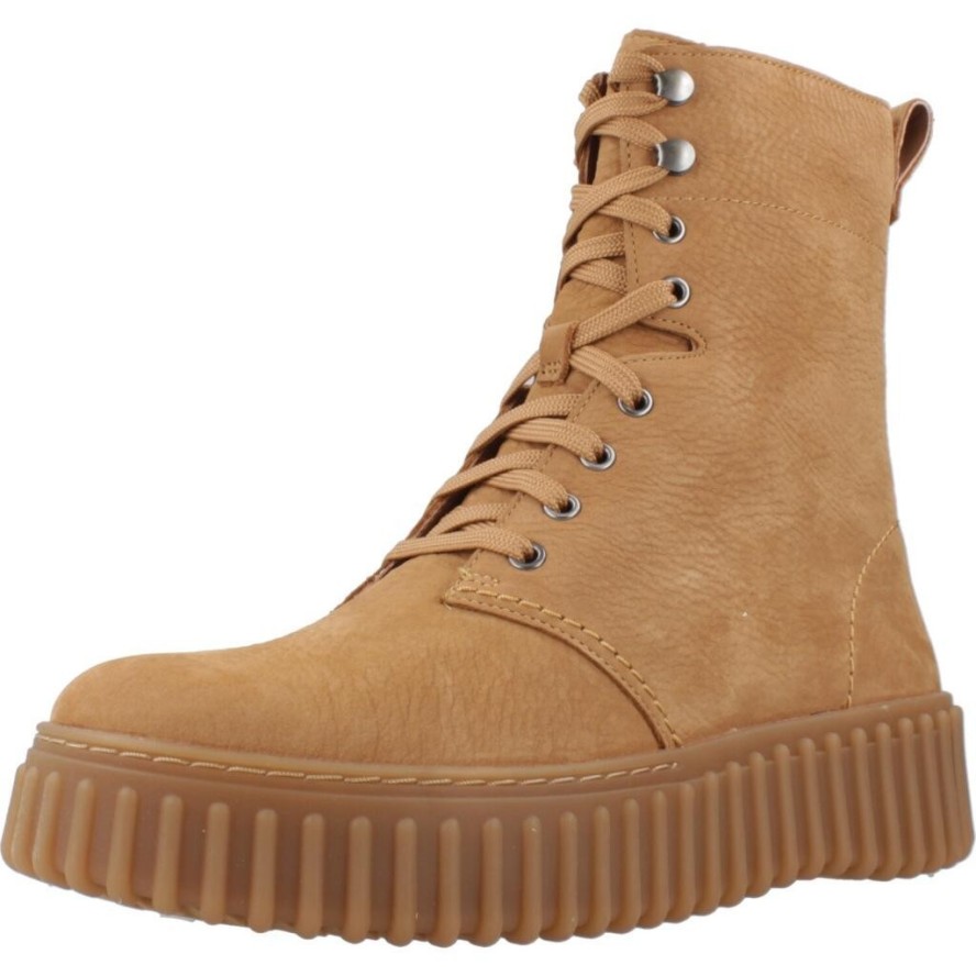 CLARKS TORHILL STYLE Jasnobrązowy