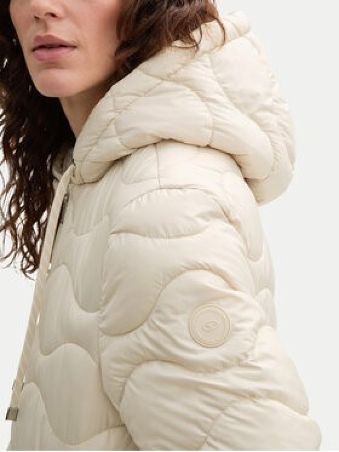 Tom Tailor Kurtka puchowa 1044399 Beżowy Regular Fit