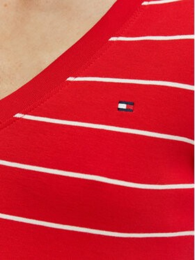 Tommy Hilfiger T-Shirt New Cody WW0WW40584 Czerwony Slim Fit