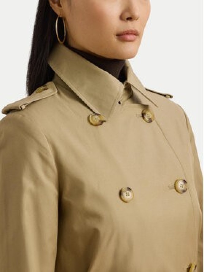 LAUREN RALPH LAUREN Trencz 297967126002 Beżowy Regular Fit