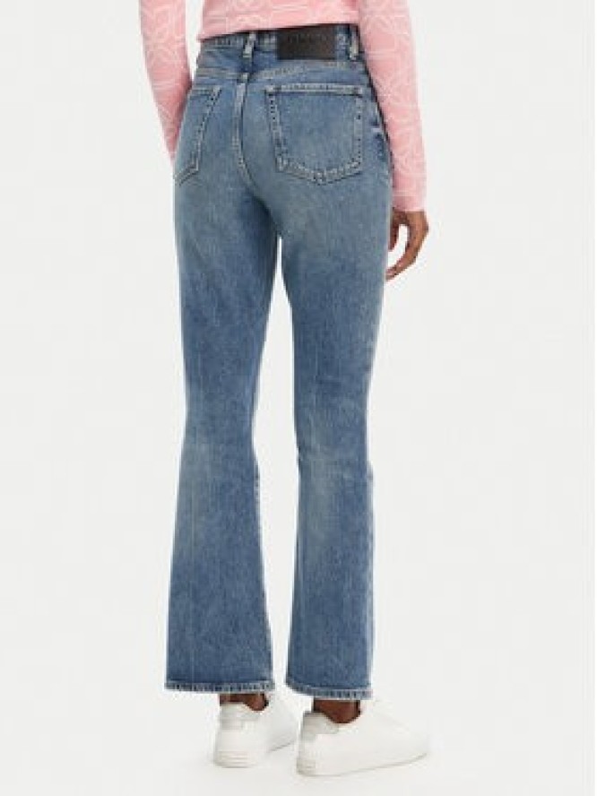 HUGO Jeansy Geflare_2 50541493 Niebieski Skinny Fit