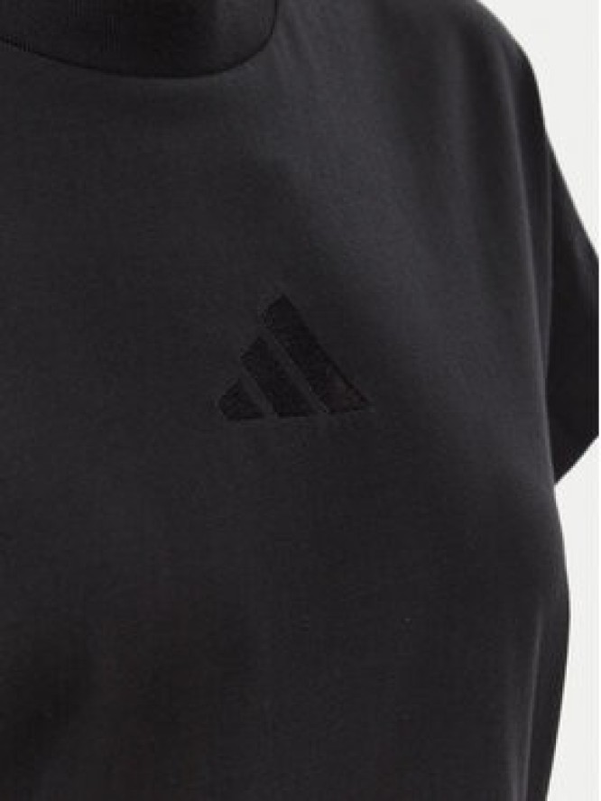 adidas T-Shirt ALL SZN JJ1235 Czarny Regular Fit