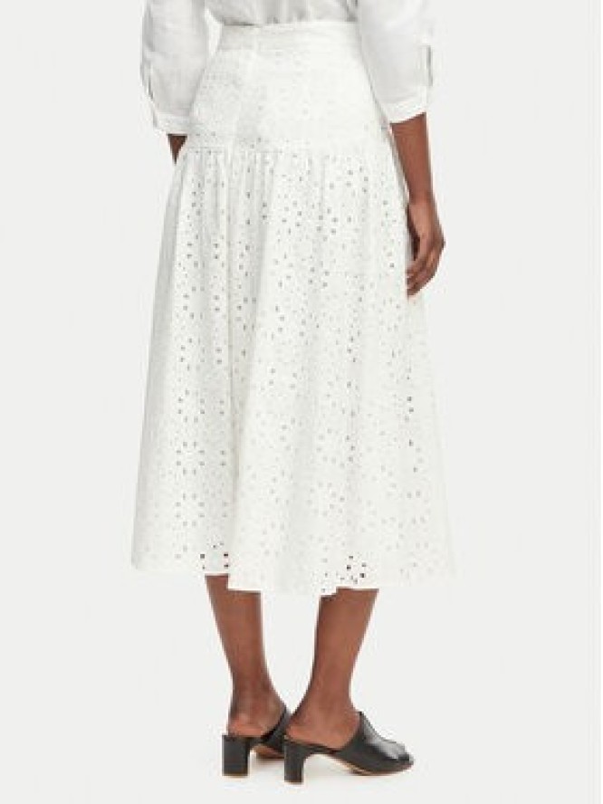 Marella Spódnica maxi Ballo 2615101042 Biały Regular Fit