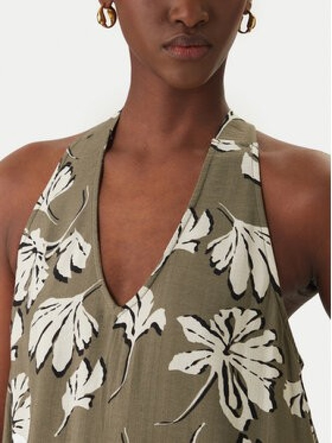 Vero Moda Sukienka letnia Jennifer 10341973 Zielony Regular Fit