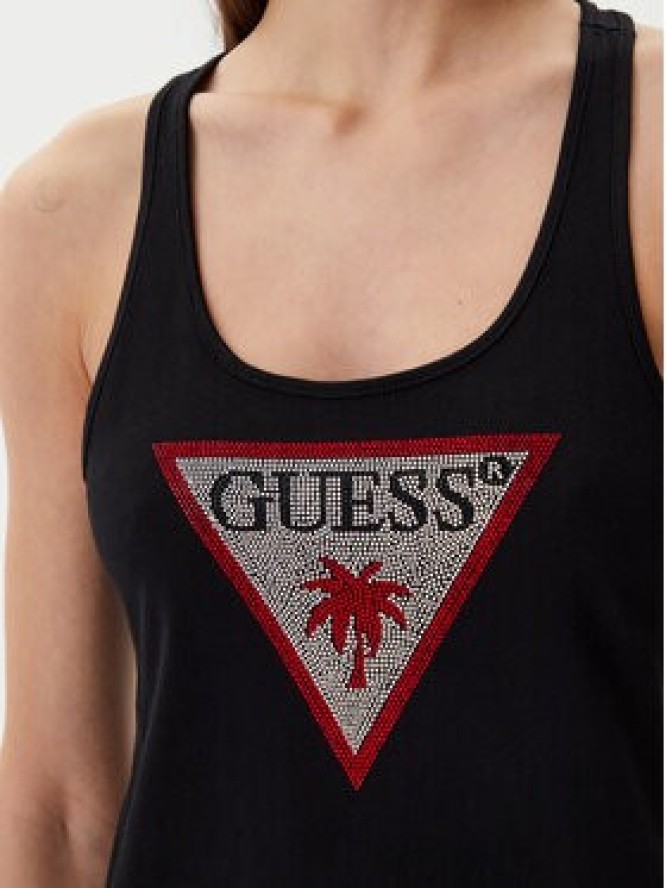 Guess Sukienka letnia E5GP01 I3Z14 Czarny Regular Fit
