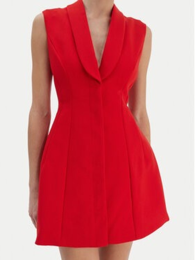 Bardot Sukienka koktajlowa Destene 59724DB Czerwony Slim Fit