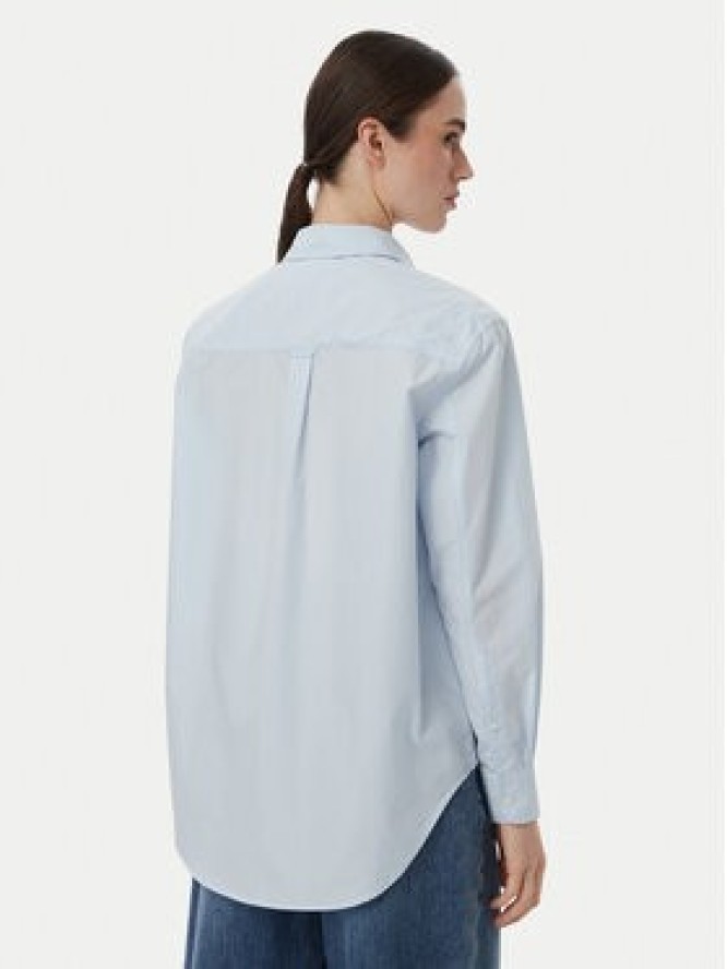 Tommy Jeans Koszula Essential DW0DW23456 Niebieski jasny Relaxed Fit