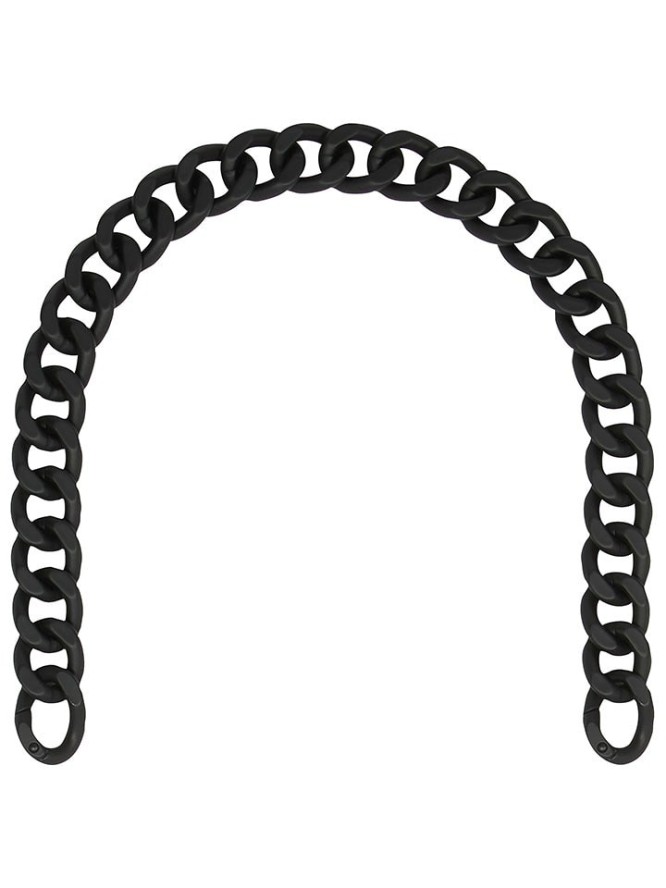 Liebeskind Berlin Pasek w kolorze czarnym do torebki - dł. 48 cm rozmiar: onesize