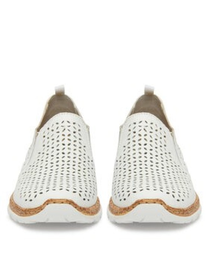 Rieker Półbuty N4251-80 Biały