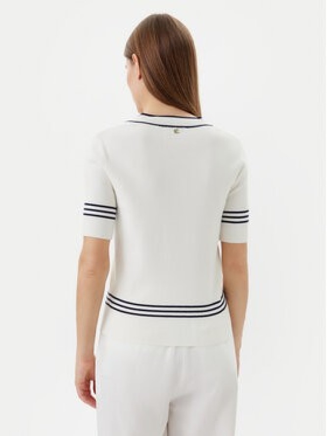 LOLA CASADEMUNT Kardigan LS2511007 Biały Regular Fit