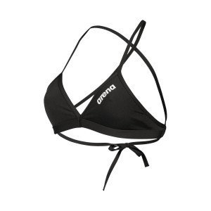 Arena Dames Bikini Topje Team Tie Back Zwart