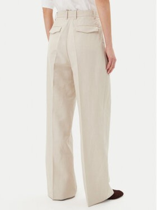 Tommy Hilfiger Spodnie materiałowe WW0WW45460 Beżowy Relaxed Fit