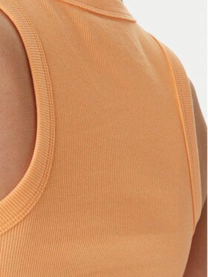 HUGO Top Easy 50508857 Pomarańczowy Slim Fit