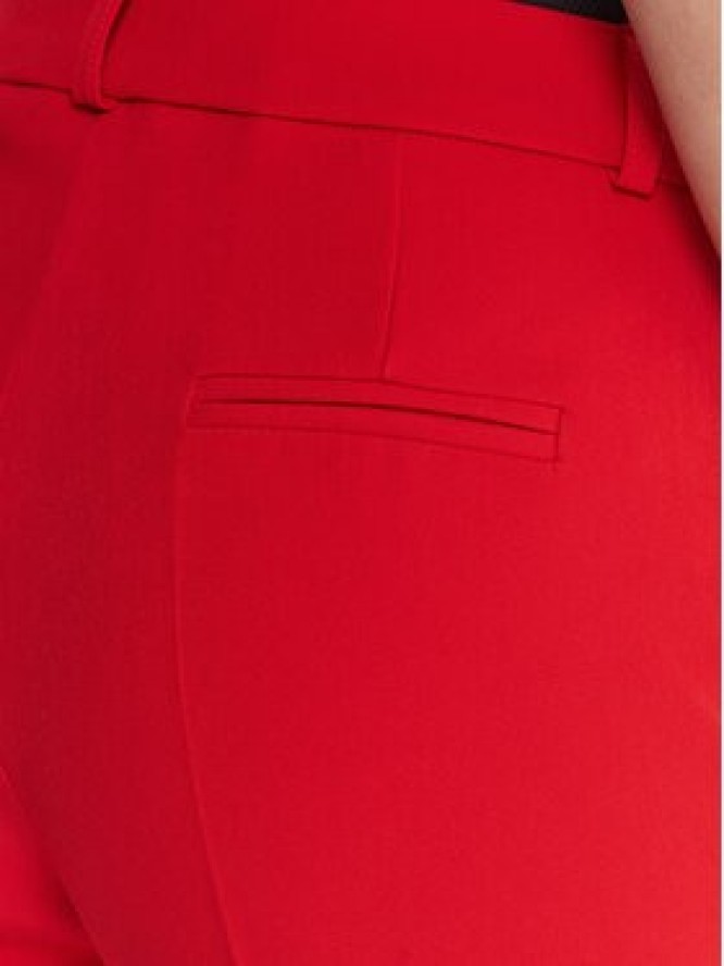 Maryley Spodnie materiałowe 25IB52Z/M17/43MA Czerwony Regular Fit