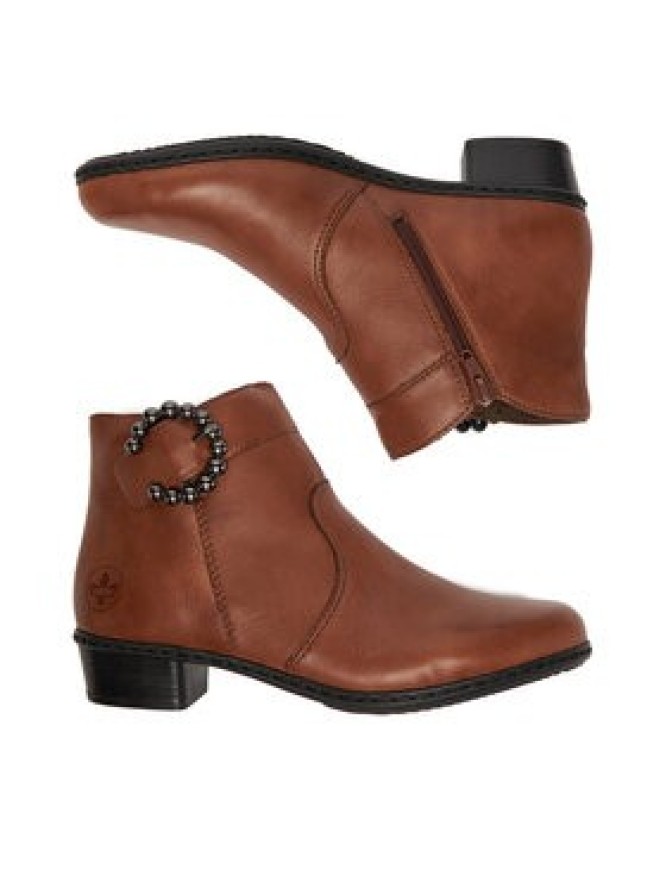 Rieker Botki CEO-Y0797-24 Brązowy