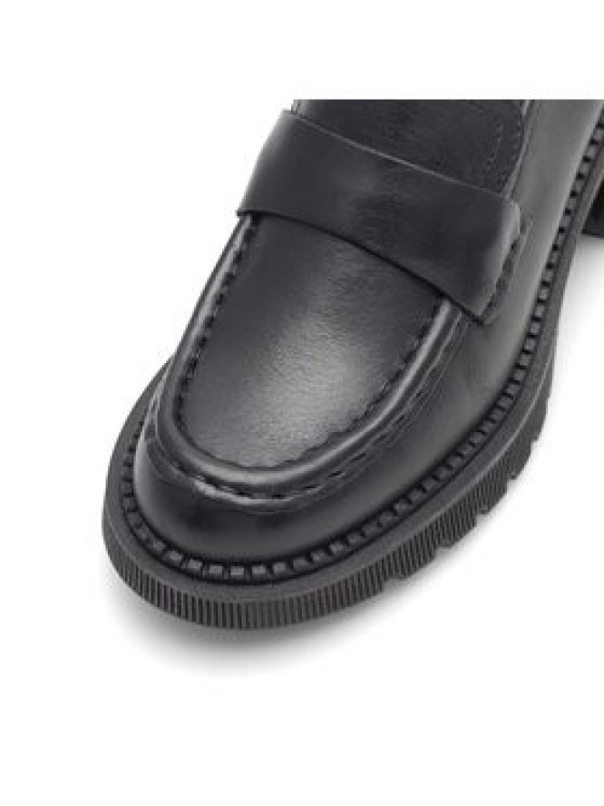 Sergio Bardi Loafersy KAP-C1061-01SB Czarny