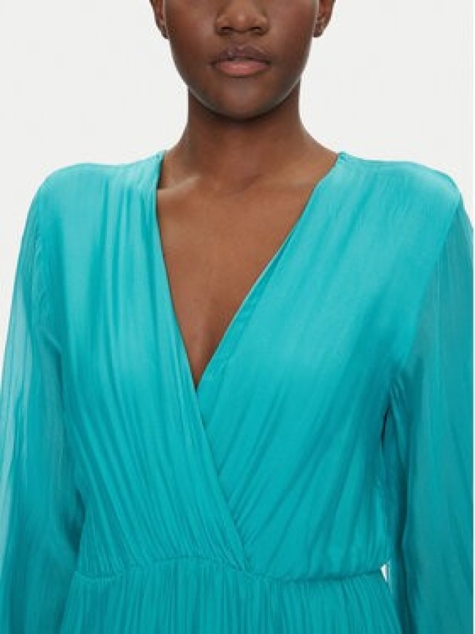 Dixie Sukienka letnia A207W050 Turkusowy Regular Fit