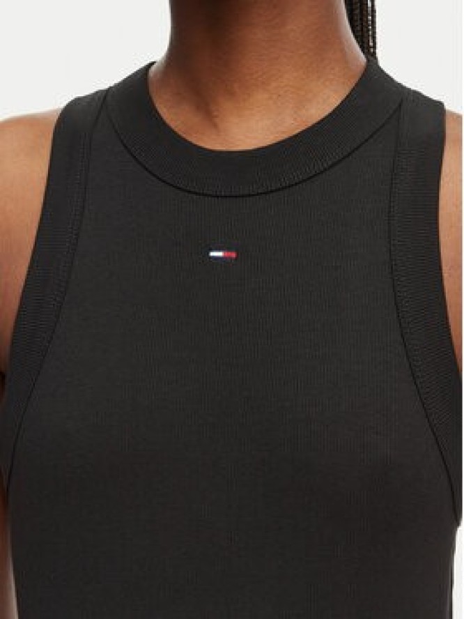 Tommy Jeans Sukienka letnia DW0DW22593 Czarny Regular Fit