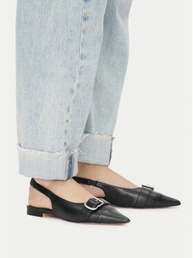 Badura Sandały HIBISCUS-LT593-911 Czarny