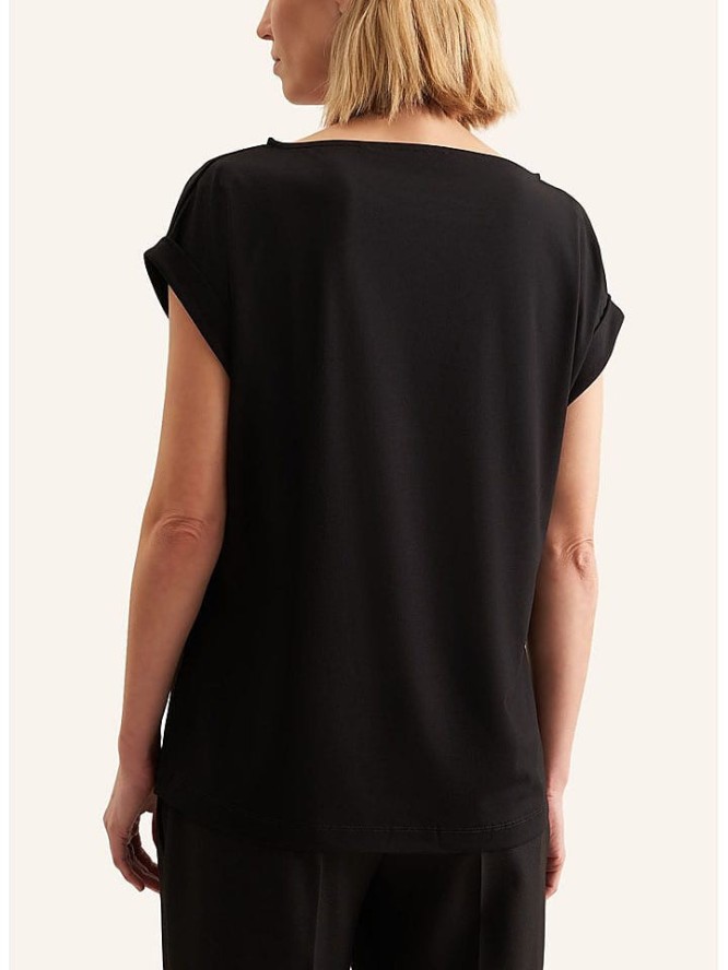 Seidensticker Bluzka w kolorze czarnym rozmiar: 38