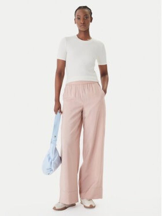 Marella Spodnie materiałowe Eremi 2613131154 Różowy Regular Fit