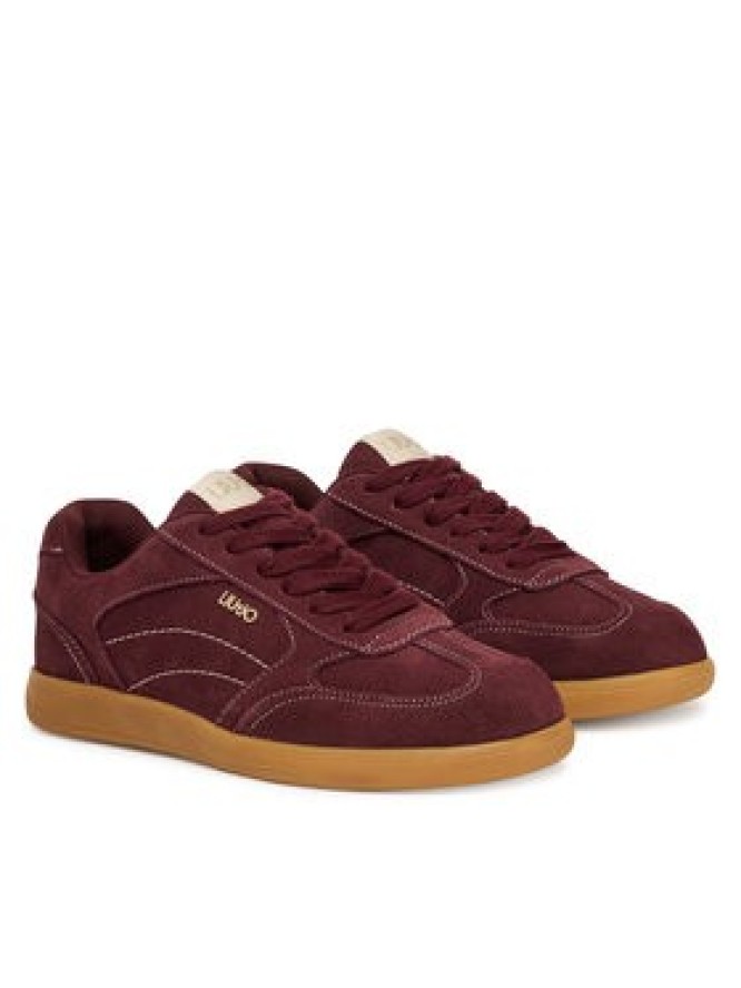 Liu Jo Sneakersy Connor 01 BF5069 PX002 Bordowy