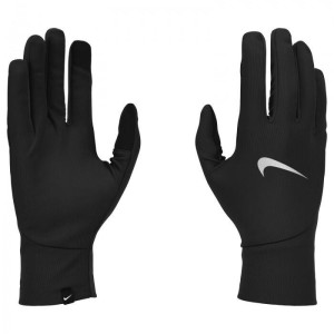 NIKE Rękawiczki do biegania damskie W Pacer Lightweight RG black/black/silver-M