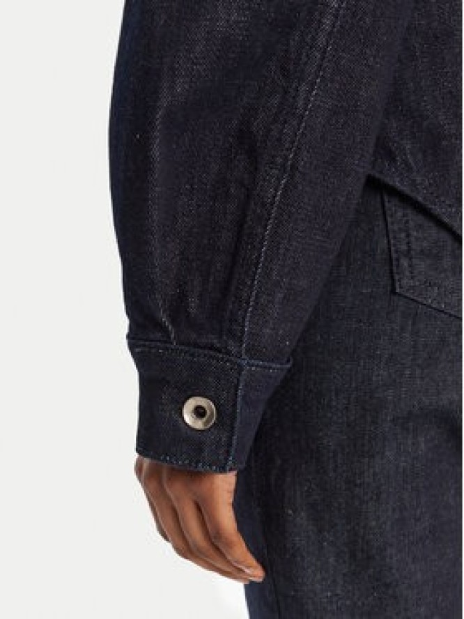 Patrizia Pepe Koszula jeansowa 8C0795/D113-CA74 Granatowy Regular Fit