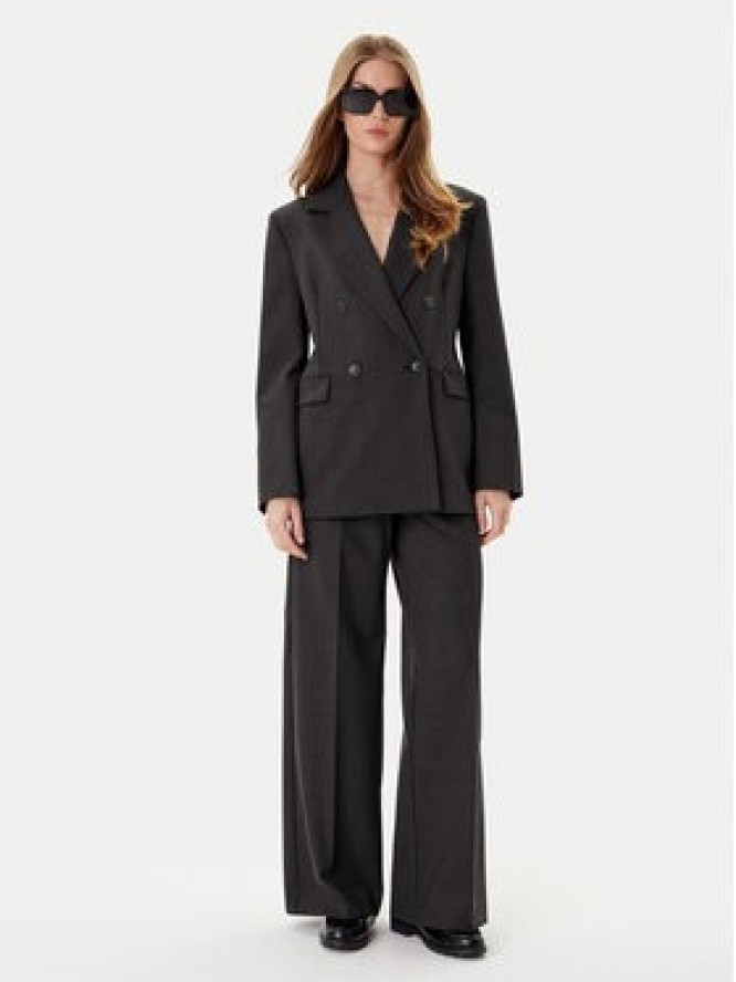 MAX&Co. Spodnie palazzo Vacanze 2526136022200 Czarny Wide Leg