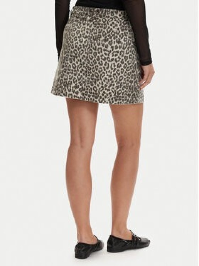 ONLY Spódnica jeansowa Amazing 15371282 Beżowy Regular Fit