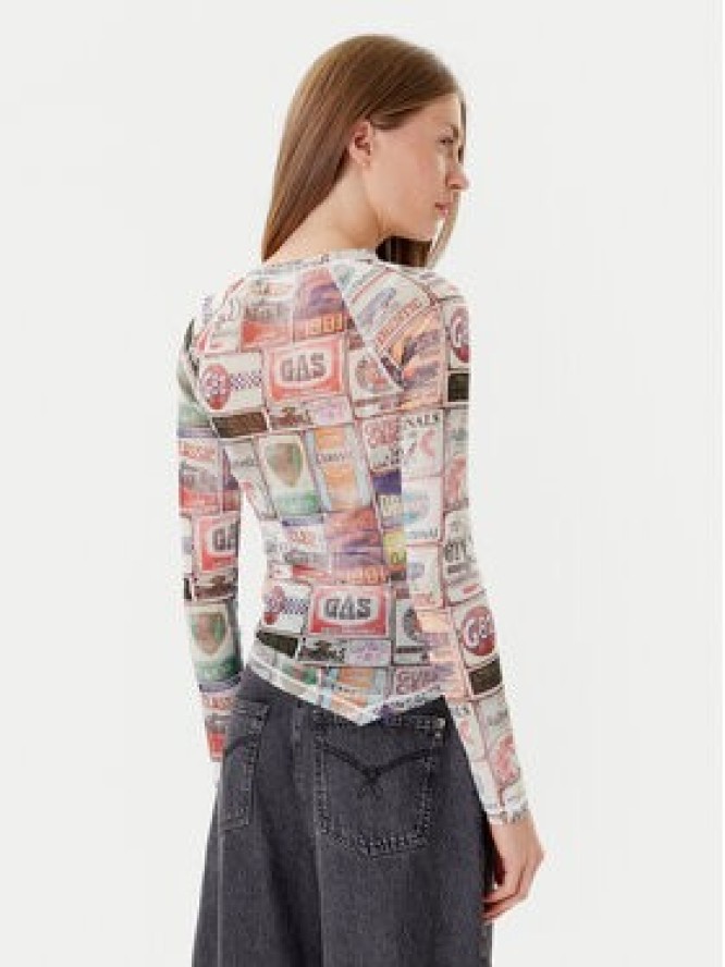 Guess Bluzka W5YP43 KBBF2 Kolorowy Slim Fit