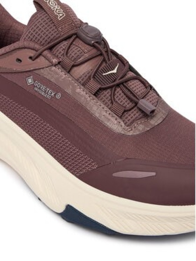 Hoka Sneakersy Transport 2 GTX GORE-TEX 1176641 Bordowy