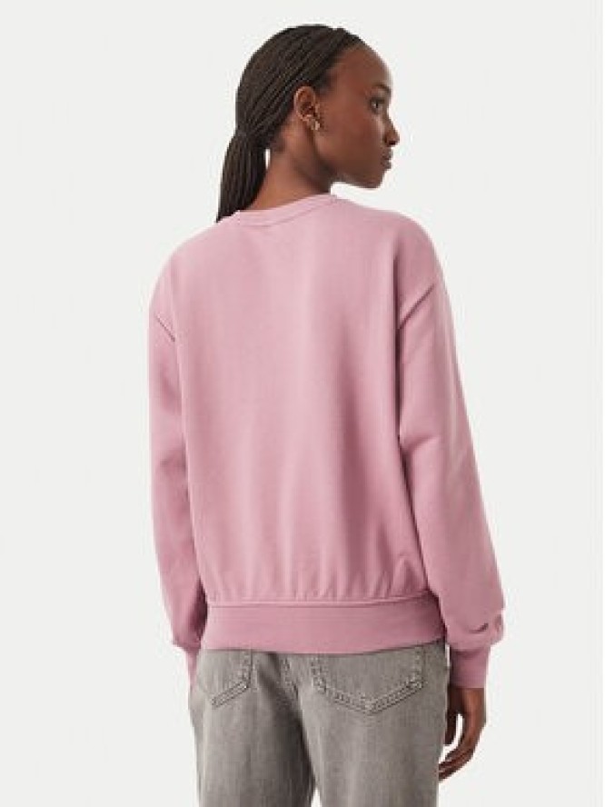 Calvin Klein Jeans Bluza Monologo LV047B234G Różowy ciemny Regular Fit