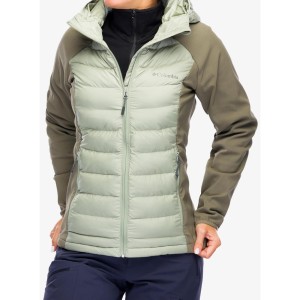 Kurtka hybrydowa damska Columbia Powder Lite II Hybrid Hooded Jacket